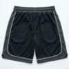Custom biker streetball graphics basketball shorts back.
