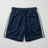 Custom classic mesh basketball shorts front.