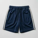 Custom classic mesh basketball shorts front.
