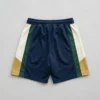 Custom side panel basketball shorts back.