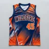 Custom sleeveless slowpitch softball jersey front.