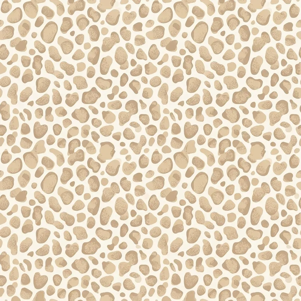 Beige textured spotted animal design
