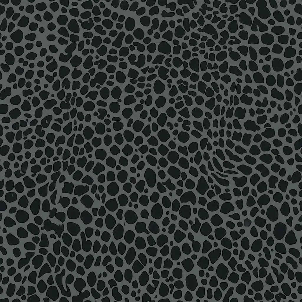 Charcoal tonal spotted animal design