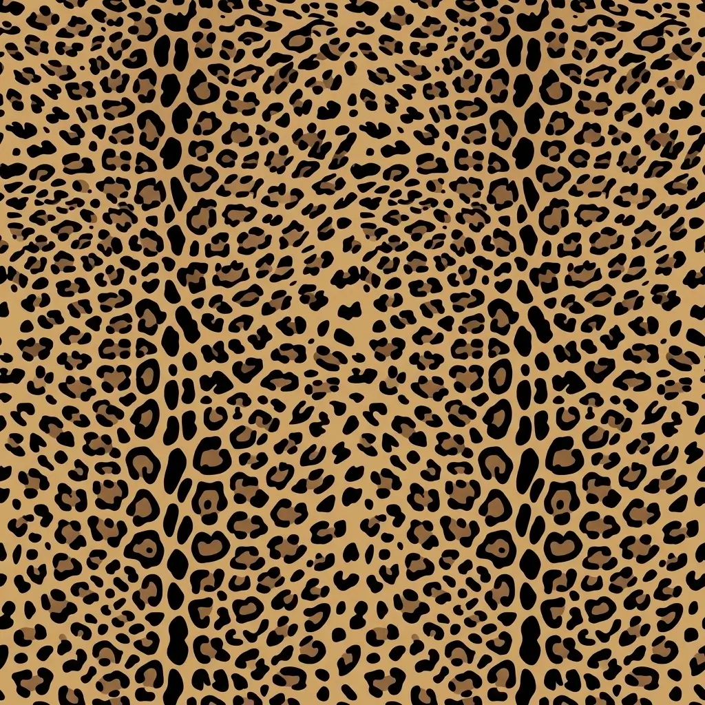 Classic tan leopard design